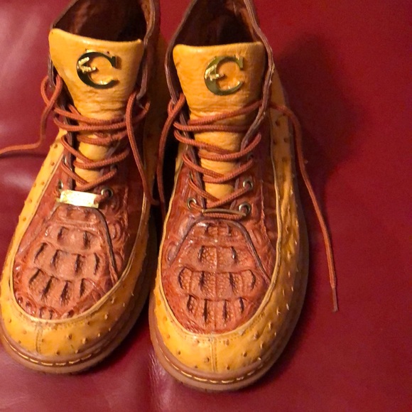 Alligator an ostrich,shoes/boots - Picture 1 of 3